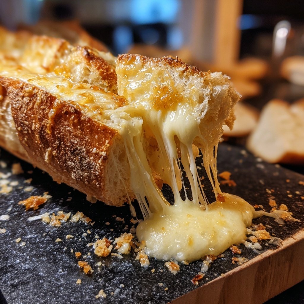 Fondue Beilage knuspriges Baguette