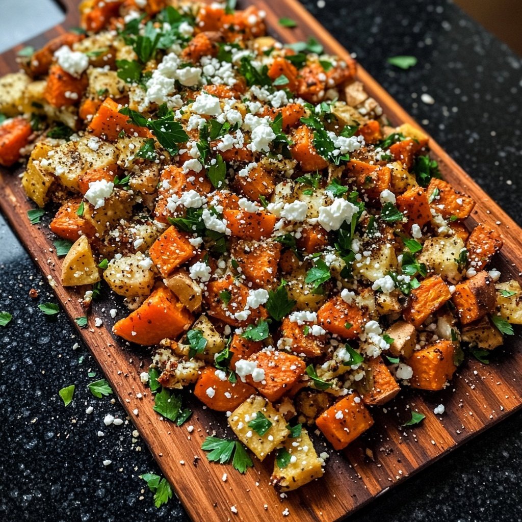 Winterlicher Gesund-&-Leicht-Quinoasalat mit Ofengemüse