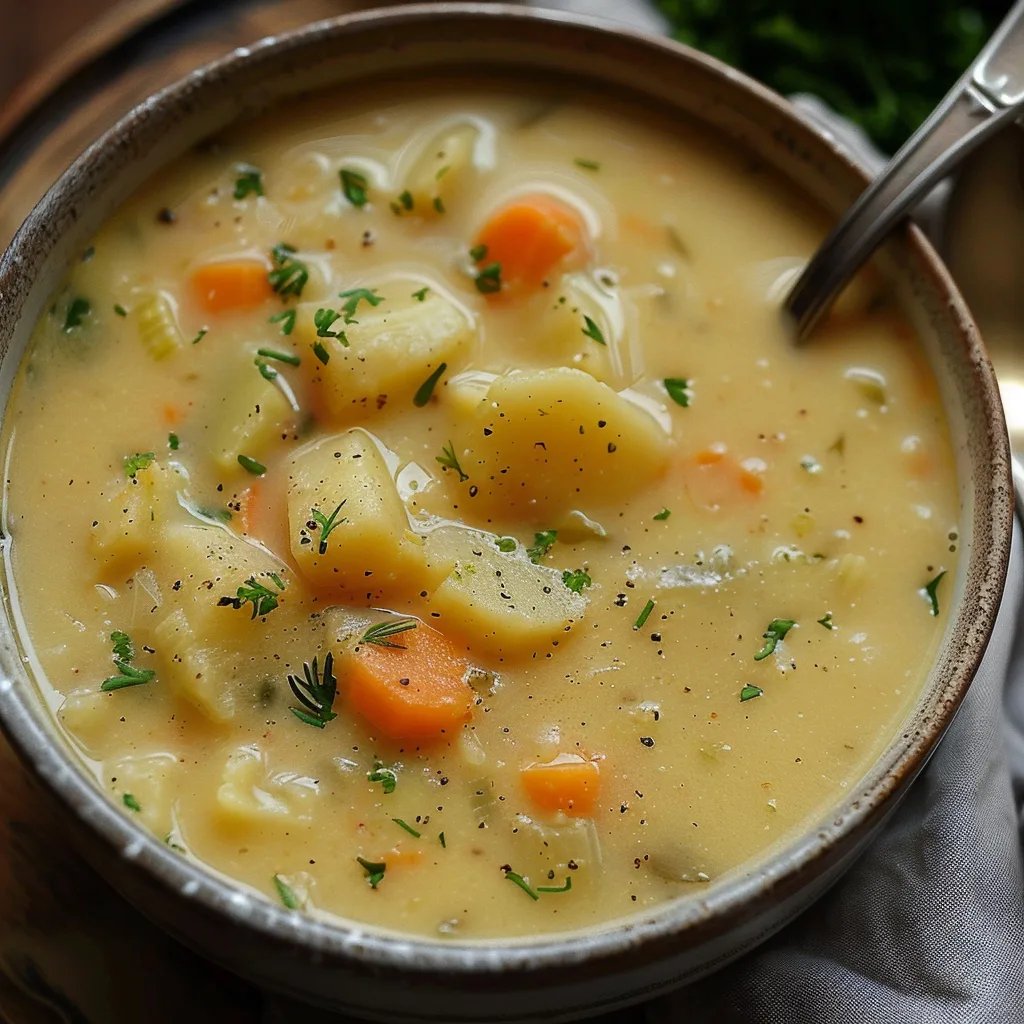 Deutsche Kartoffelsuppe