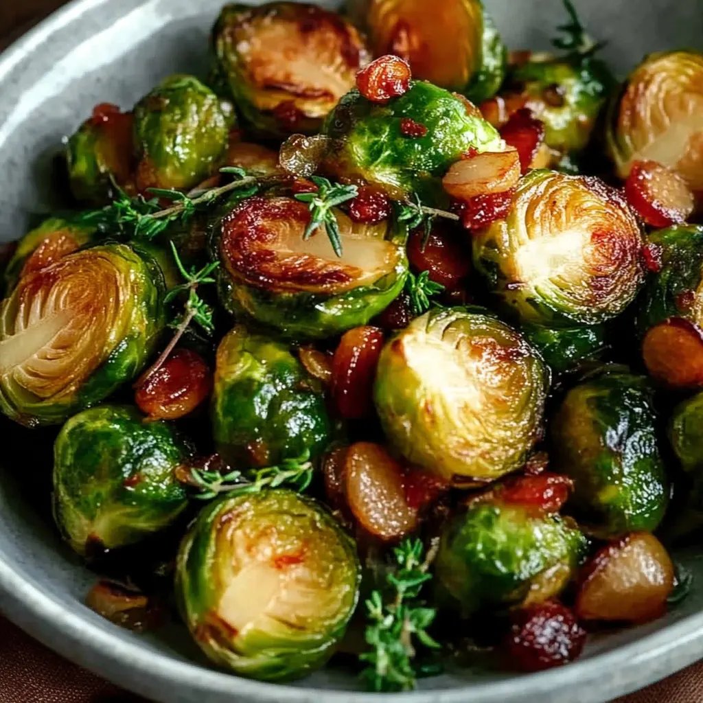 Rosenkohl-Speck Pfanne