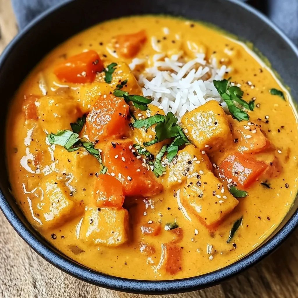 Veganes Kürbis Curry mit Kokosmilch: Ein Unglaublich Ultimatives Rezept für 4 Personen