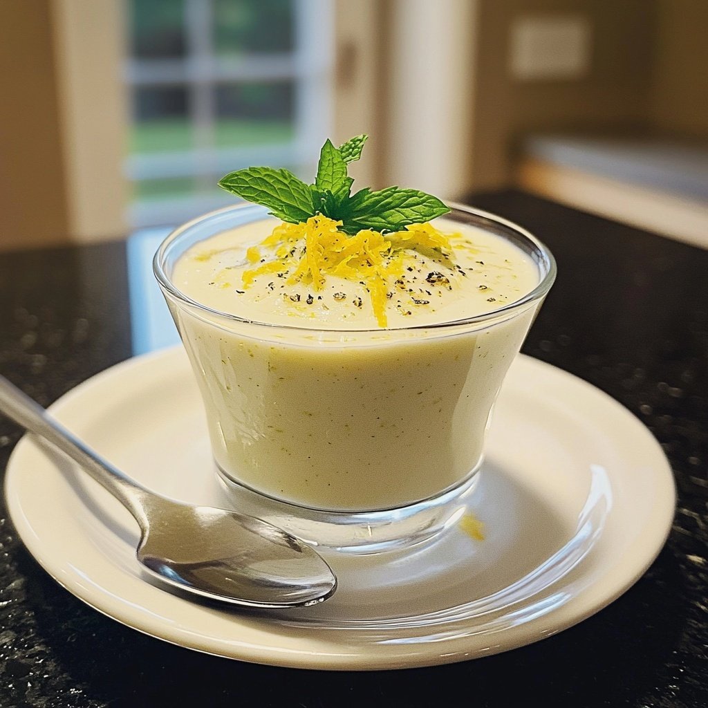 Meyer Zitronen Panna Cotta