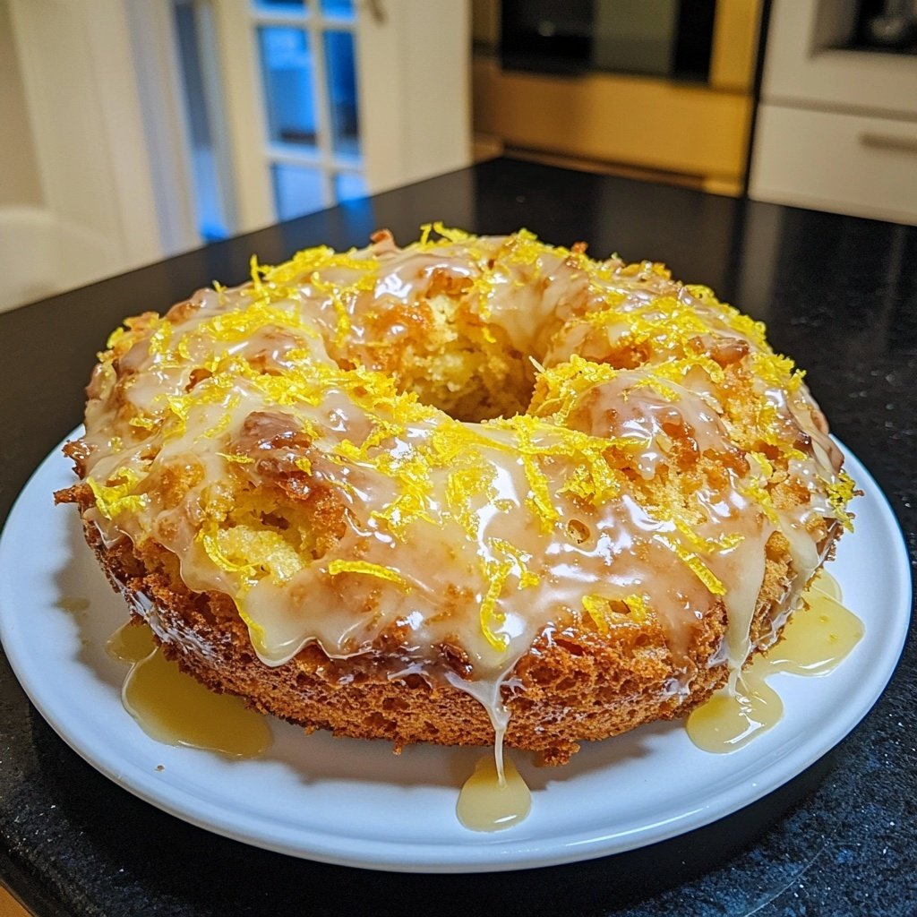 Meyer Zitronen Grieß Kuchen