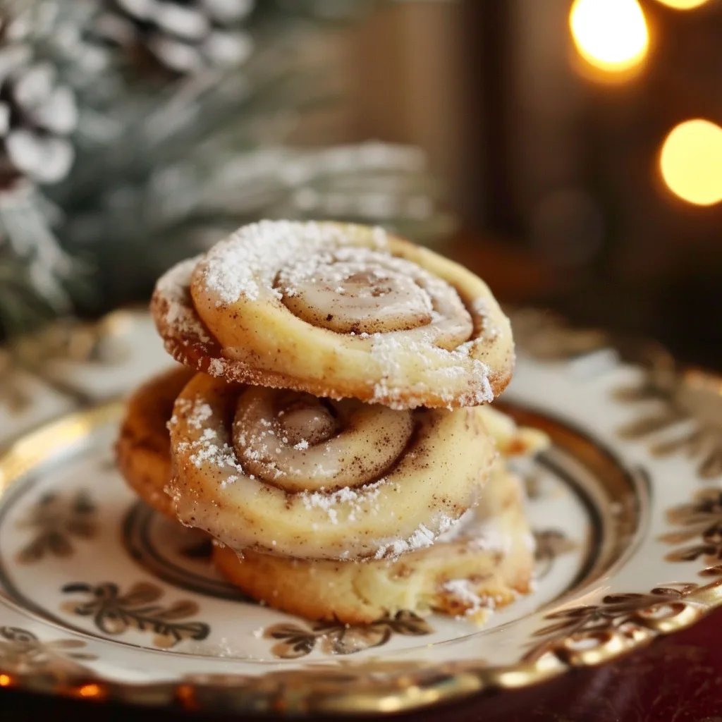 ZIMTSCHNECKENPLÄTZCHEN