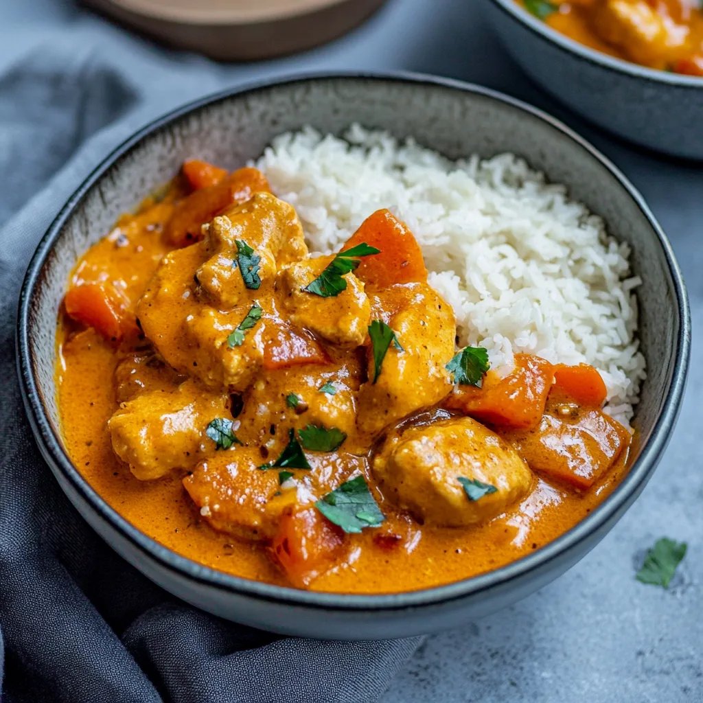 Kürbiscurry mit Kichererbsen