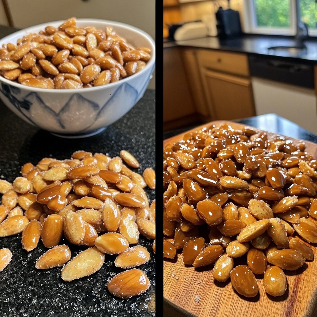 Karamellisierte Zimt-Zucker-Mandeln