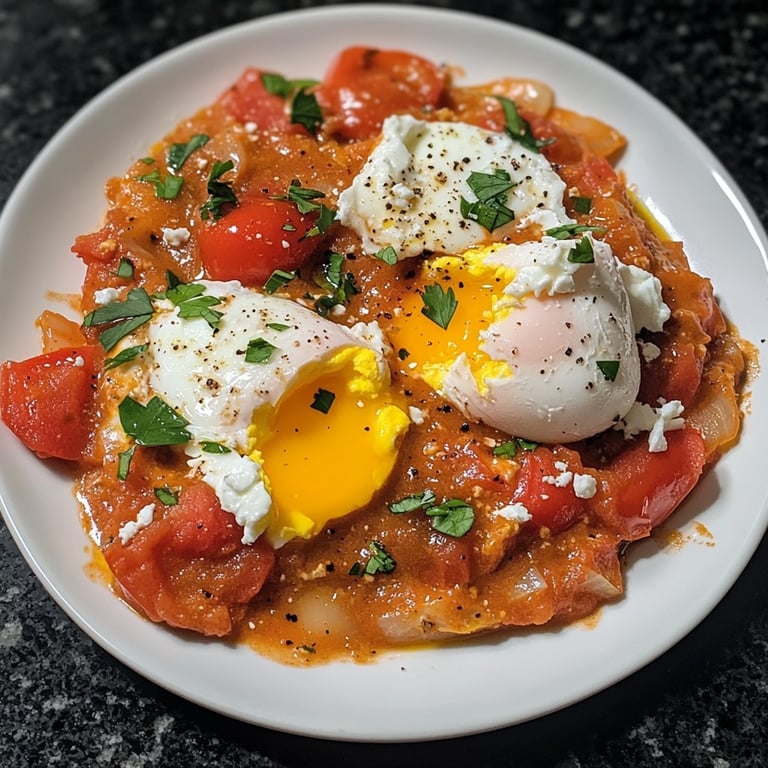 Internationale-Küche-Shakshuka mit Feta