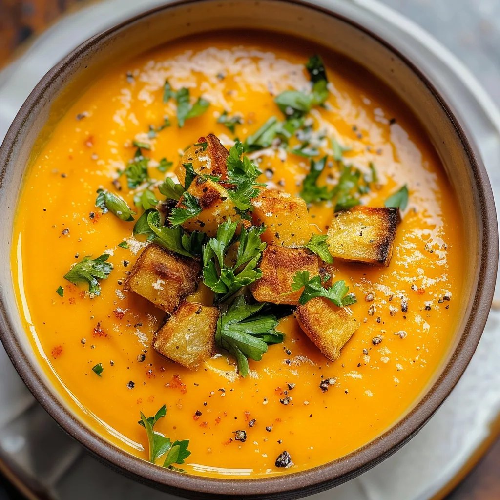 Süßkartoffel Suppe