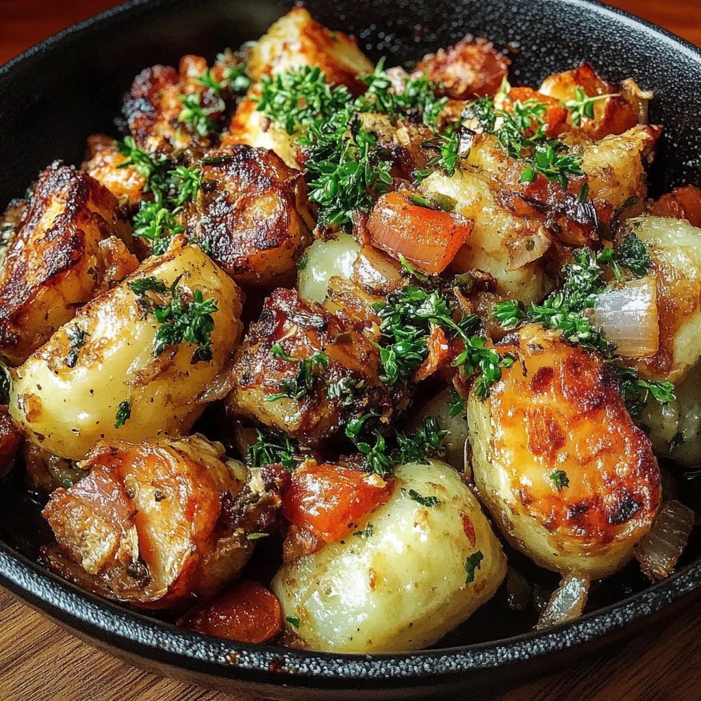 Süßer Ahorn-Bacon Auflauf für Rosenkohl-Fans