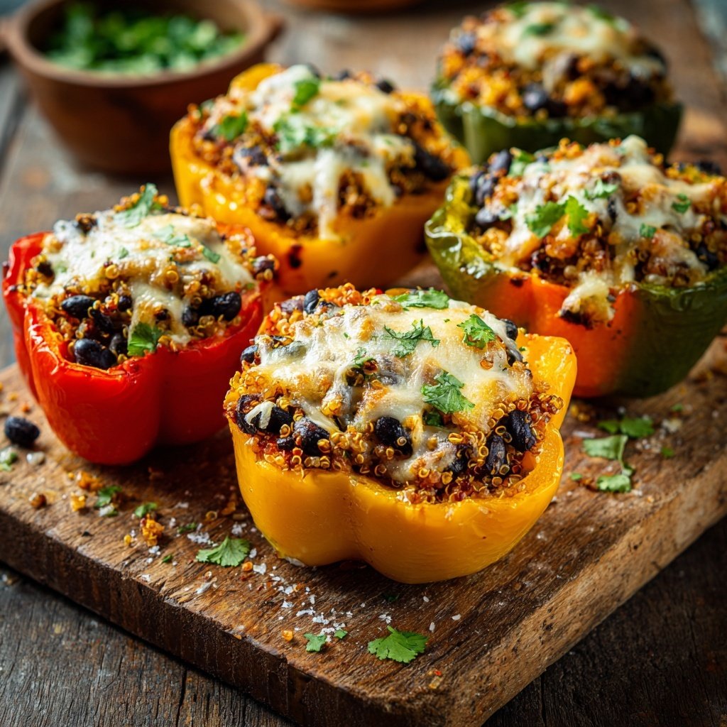 Gefüllte Paprikaschoten