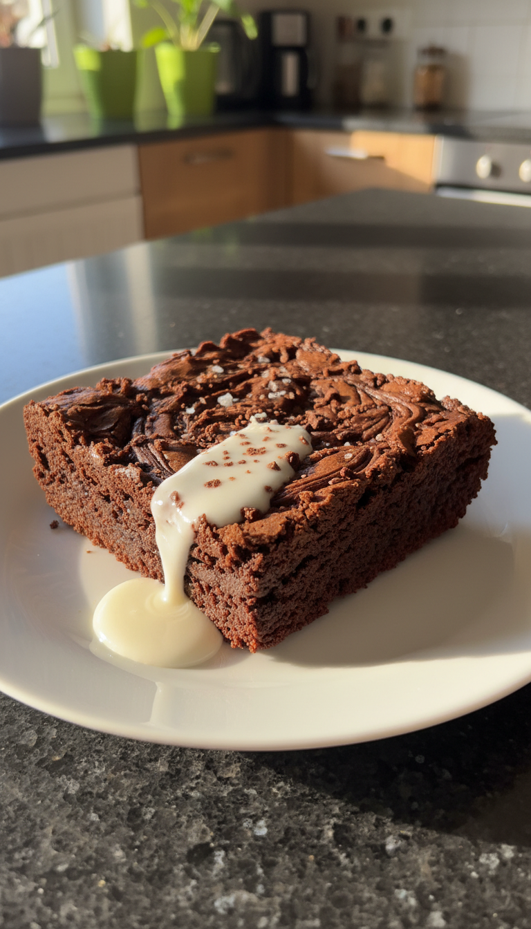 Sauerteig Brownie Swirl​