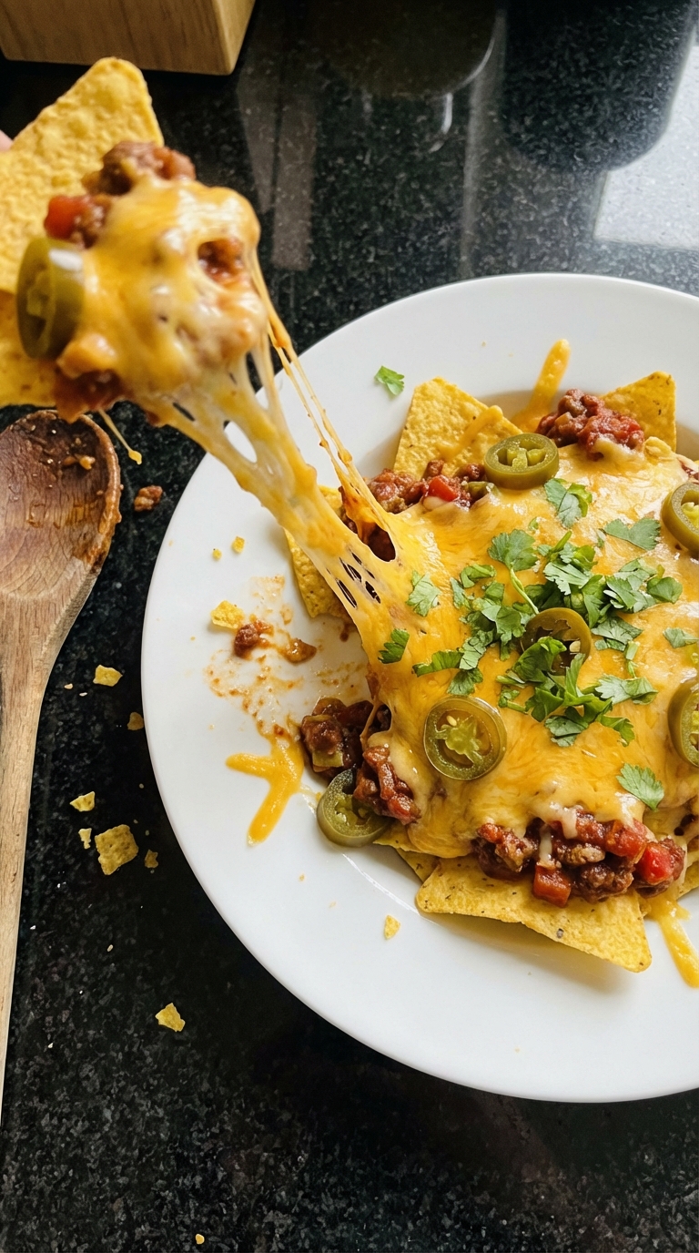 Chili Käse Nacho Auflauf​