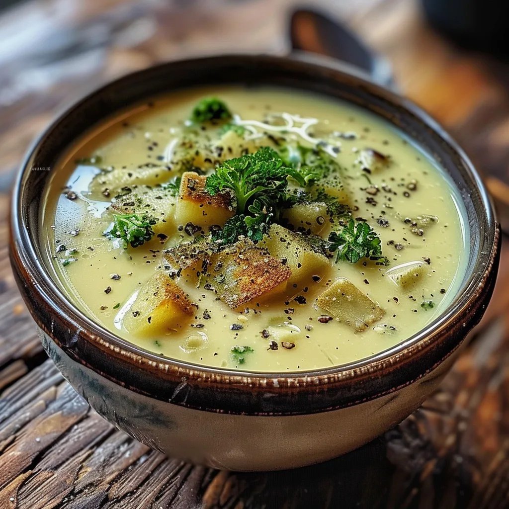 Brokkoli-Kartoffelsuppe