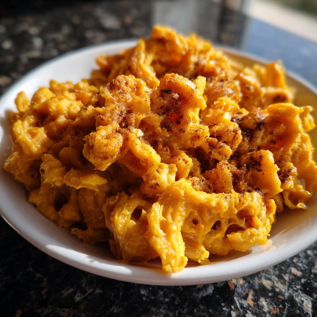 Kürbis-Käsespätzle mit Muskat