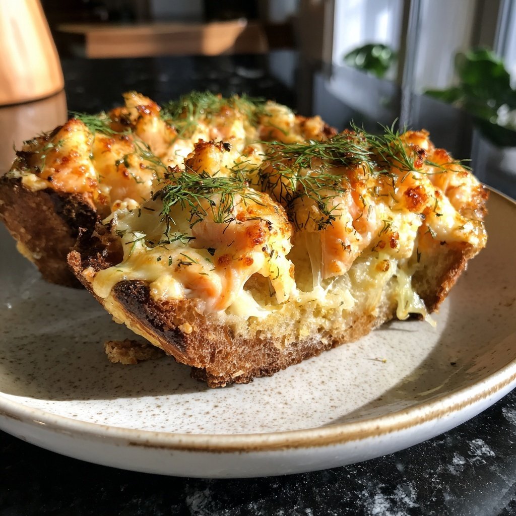 Raclette Pfännchen mit Lachs und Dill